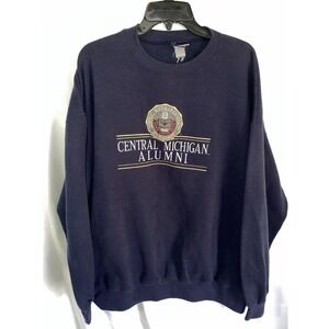 Vintage Central Michigan Alumni Embroidered Crewneck JanSport Sweatshirt XXL